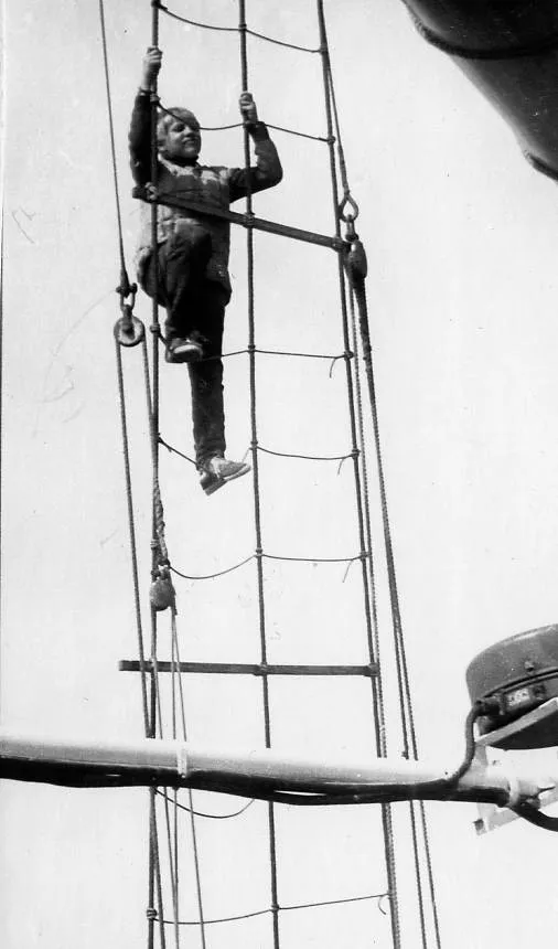 Центральный яхт-клуб, дети (шхуна "Надежда" с 1955)