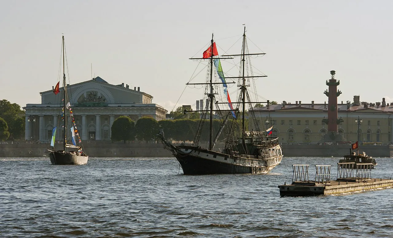 Суда и яхты Фонда на Морском Фестивале у стен Петропавловской крепости 14-15 августа 2015 г.