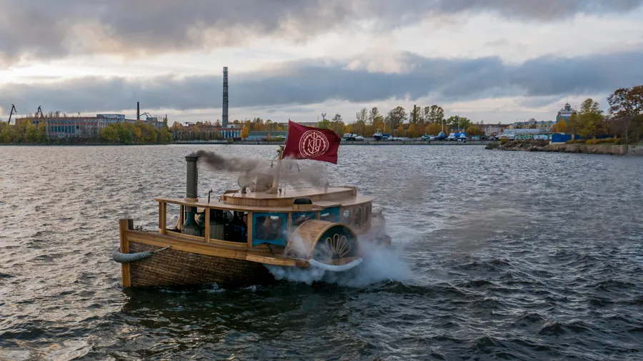 25 октября 2015 - Переход Санкт-Петербург - Кронштадт в честь 200-летия плавания первого русского парохода