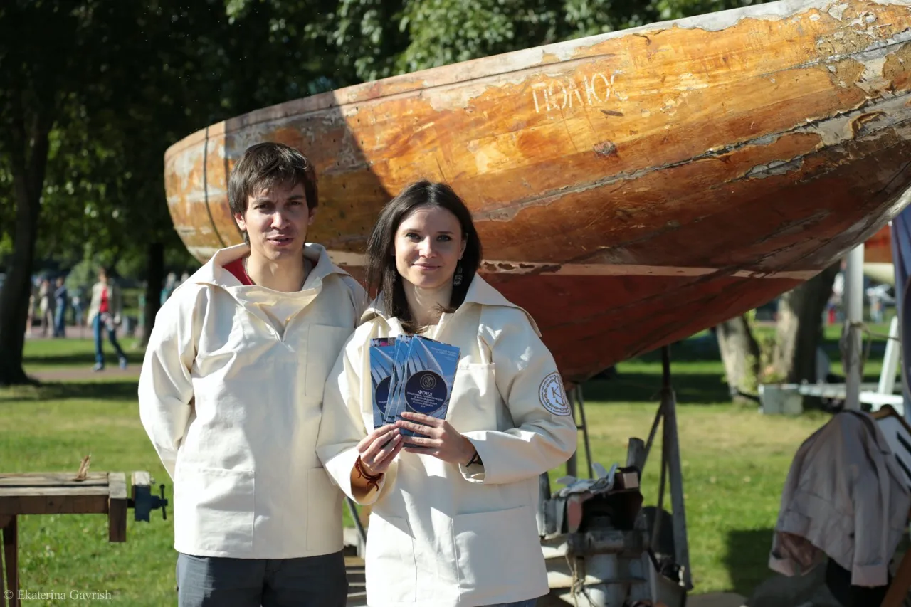 Волонтеры на Морском Фестивале 14-15 августа 2015 г.