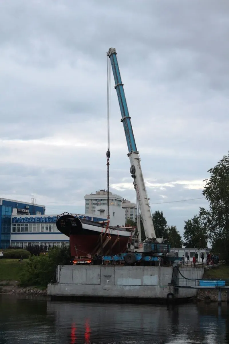 Долгожданный спуск "Леди Л"!