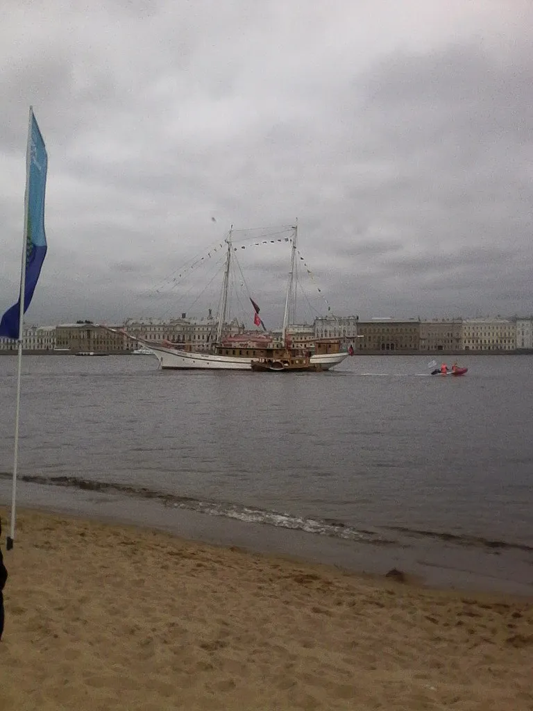 Суда и яхты Фонда на Морском Фестивале у стен Петропавловской крепости 14-15 августа 2015 г.