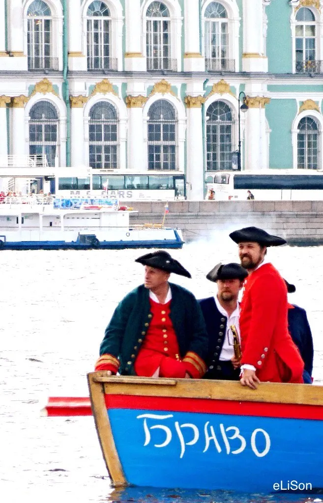Суда и яхты Фонда на Морском Фестивале у стен Петропавловской крепости 14-15 августа 2015 г.