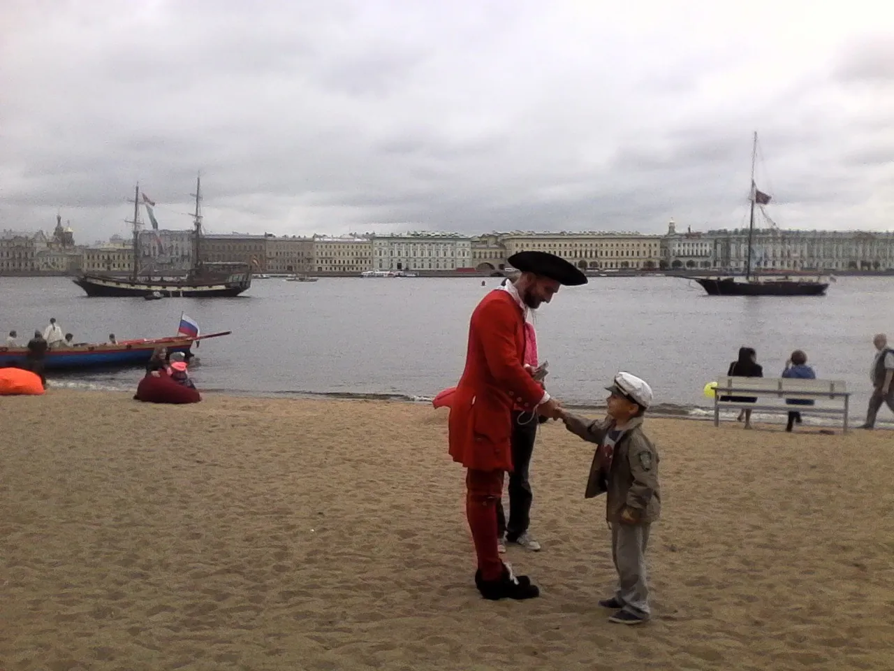 Суда и яхты Фонда на Морском Фестивале у стен Петропавловской крепости 14-15 августа 2015 г.