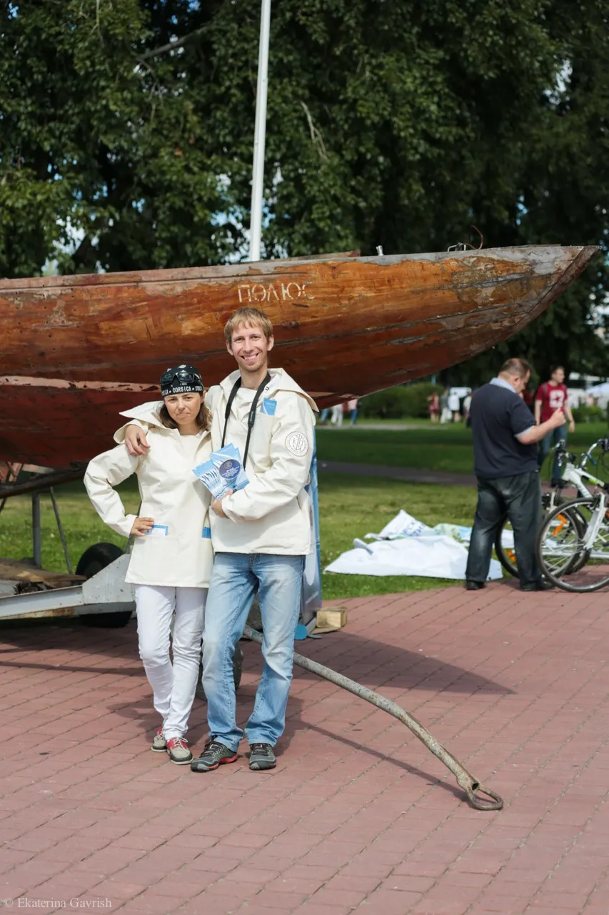 Волонтеры на Морском Фестивале 14-15 августа 2015 г.